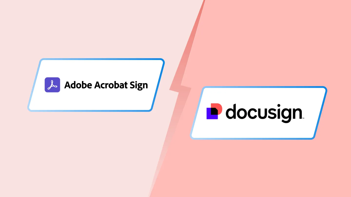 Adobe Sign vs Docusign